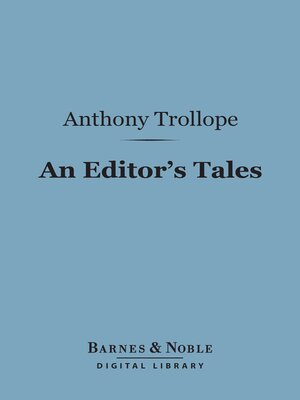 cover image of An Editor's Tales (Barnes & Noble Digital Library)